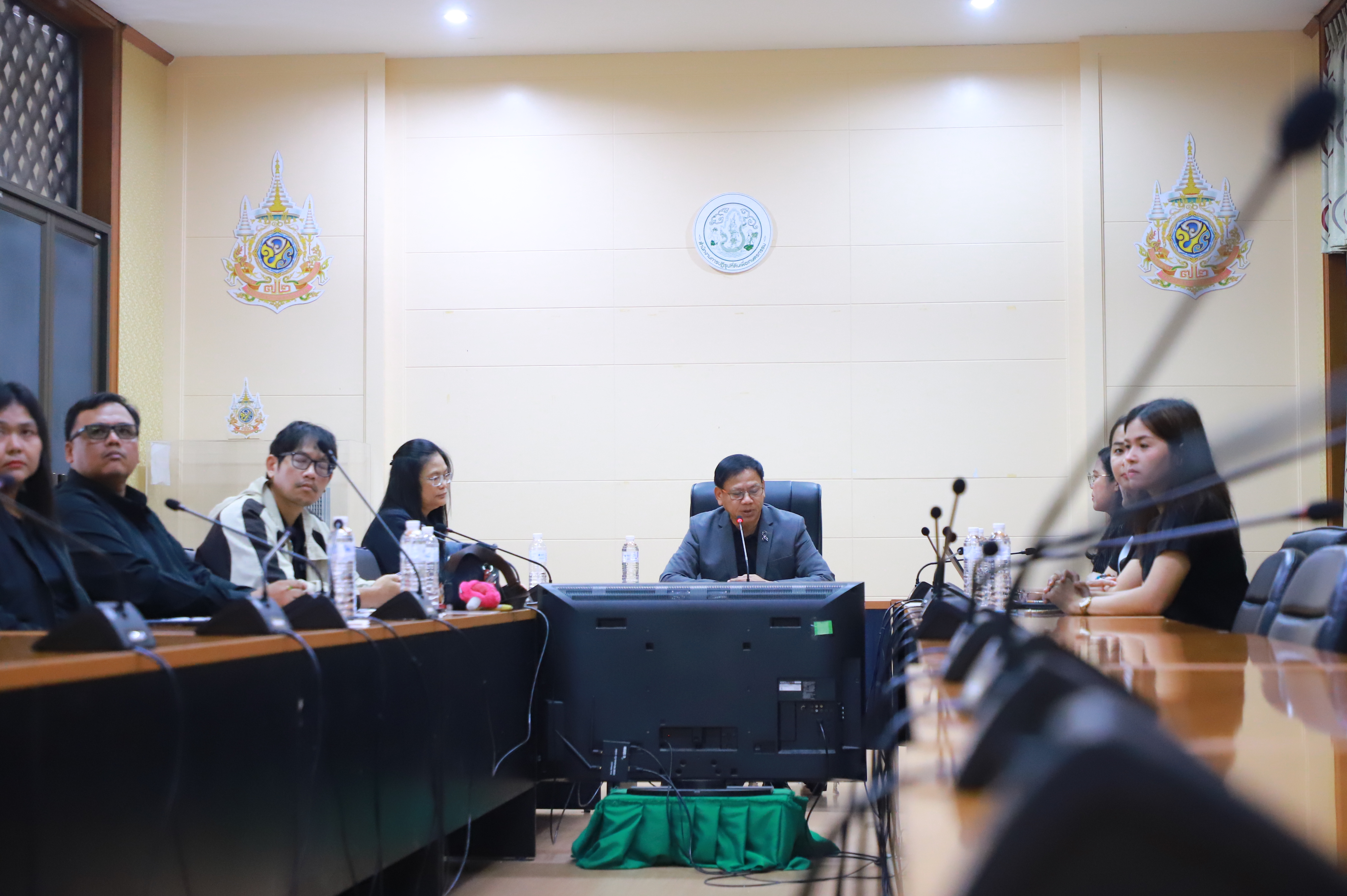 title - ส.ป.ก. เข้าร่วมการปฐมนิเทศนักศึกษาโครงการผลิตและพัฒนากำลังคุณภาพสูง เพื่อรองรับอัตรากำลังที่ขาดแคลนก่อนเข้ารับการฝึกอาชีพในส่วนราชการภายใต้ความร่วมมือและประชุมปรับแผนการฝึกอาชีพ